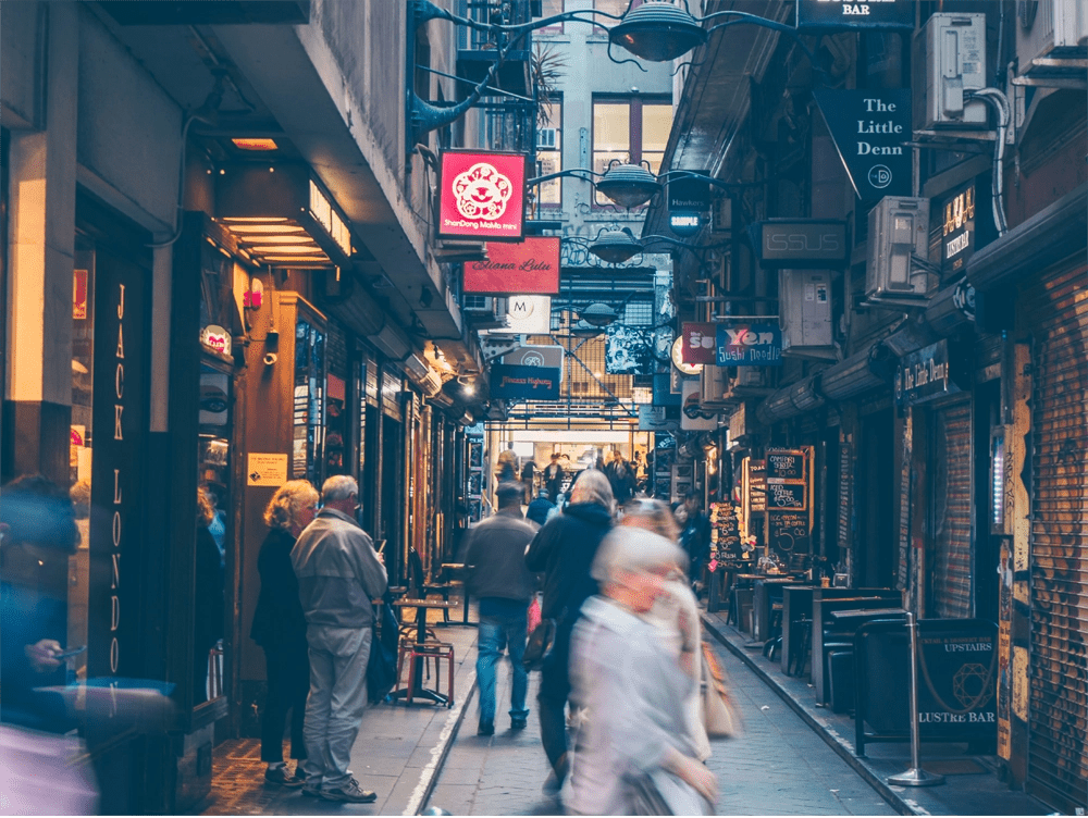 The best coffee city in my opinion was Melbourne Australia, with quite a few cafes concentrated in the alleyways in downtown hub.